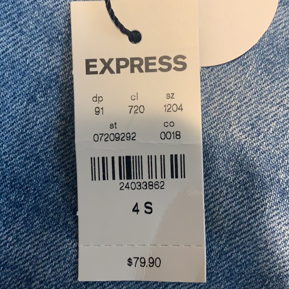 Express slim ankle super high rise jeans - Picture 4 of 4